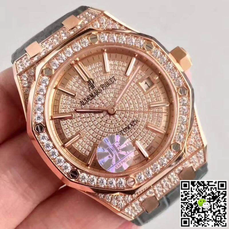 Audemars Piguet Royal Oak 15402OR.ZZ.D003CR.01 JF Factory 1:1 Best Edition Replica Watch Swiss ETA3120